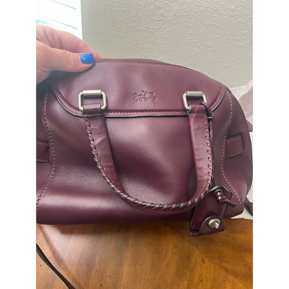 Coach Ace Satchel Leather Bag - Picture 10 of 12